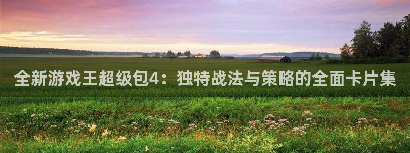 极悦娱乐是什么：全新游戏王超级包4：独特战法与策略的全面卡片